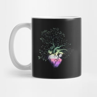 Genderfae Heart Tree of Life Mug